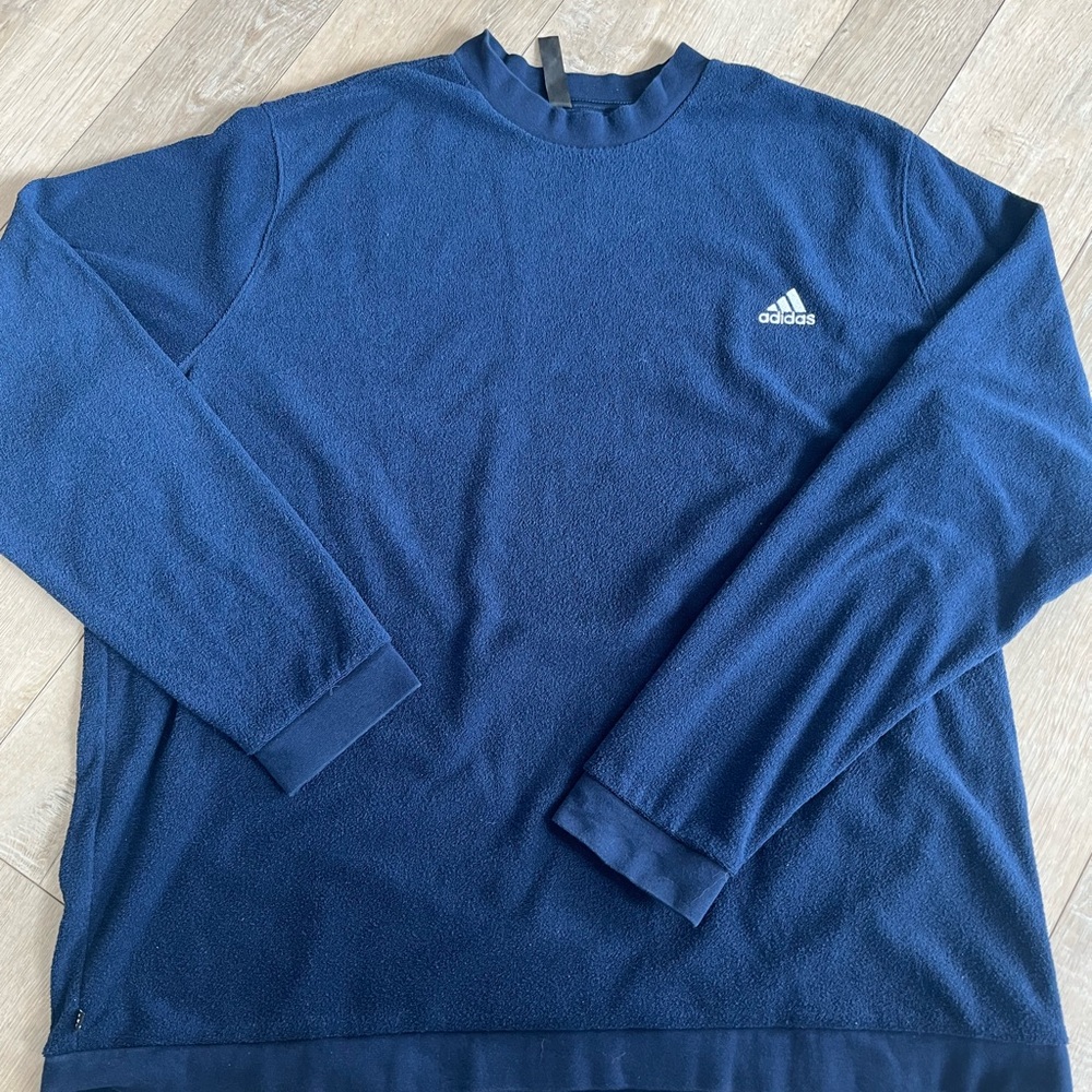 Adidas Men's Blue Sweater
